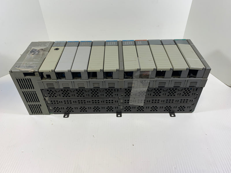 Allen Bradley SLC 500 Rack with Modules 1746-P1 Series A