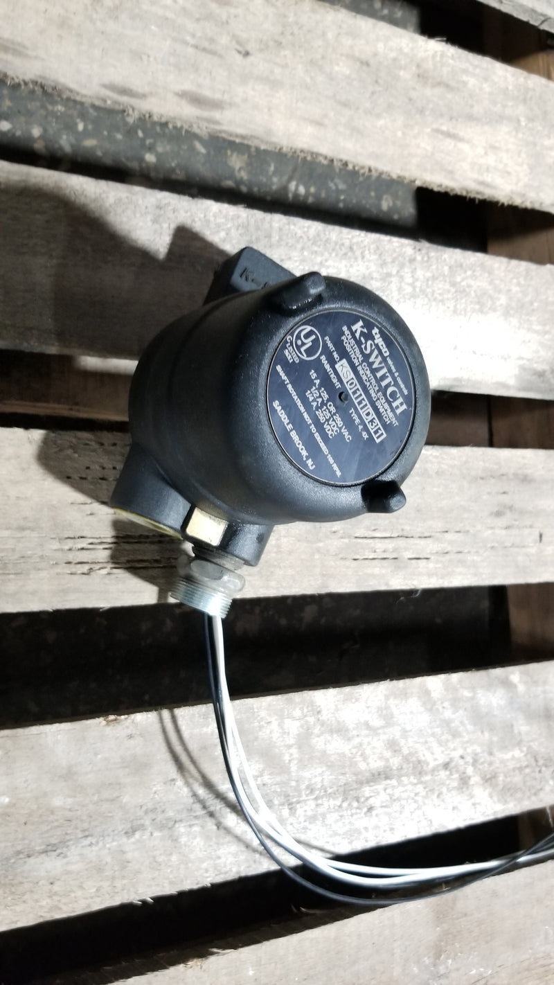 Tyco K-Switch KS011D31 Raintight Type 4/4X Position Indicating Switch