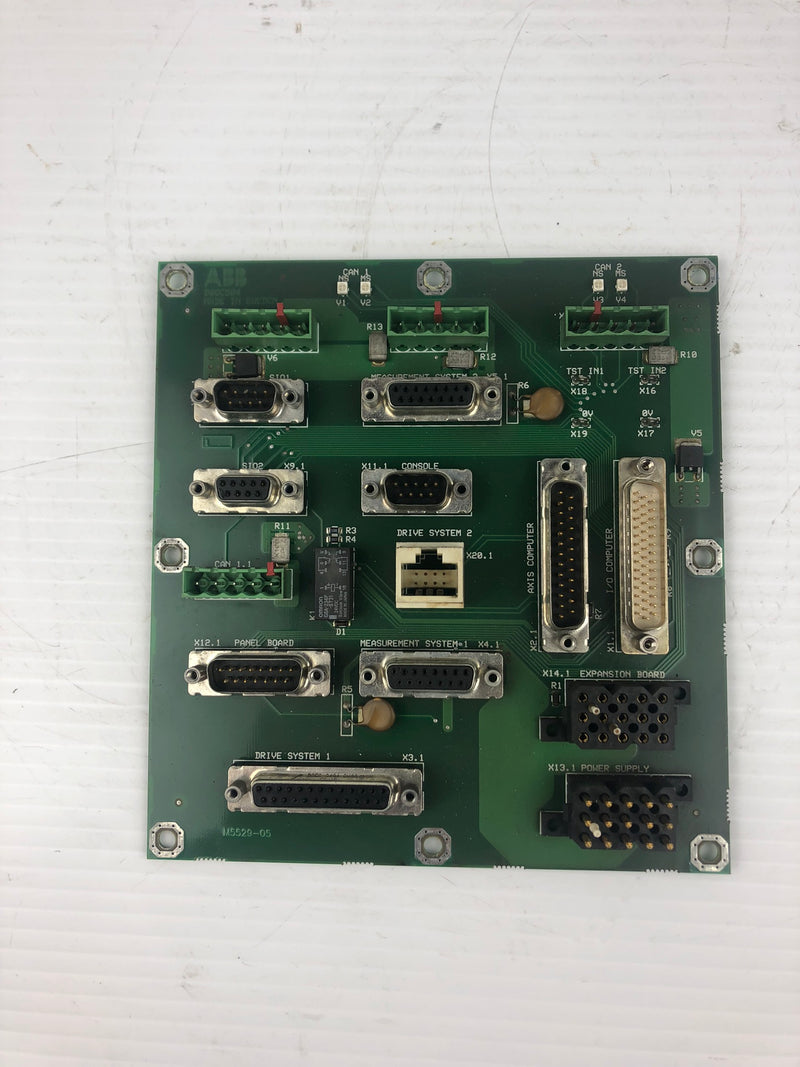 ABB DSQC504 Robotics Base Connection Unit Board Only / 3HAC 4158-1/04