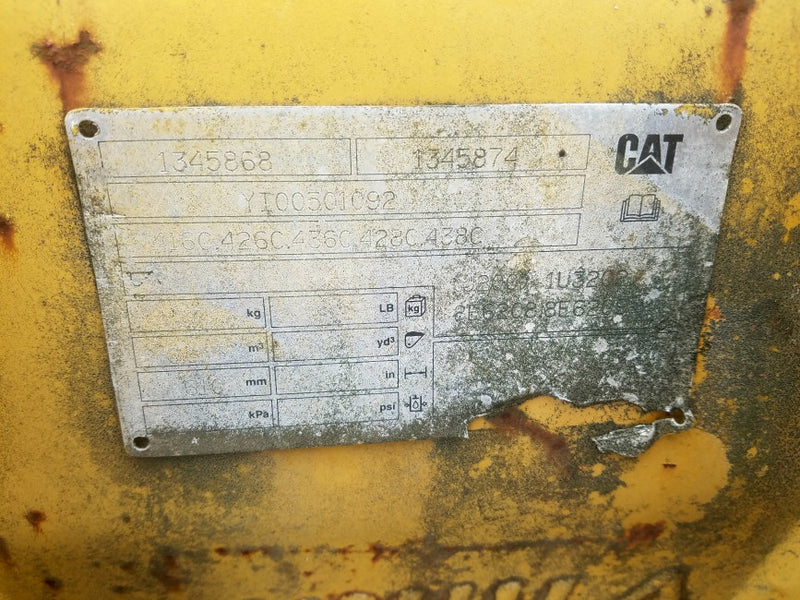 Caterpillar M14441A Excavating Bucket 22" CAT Claw For 416B Backhoe