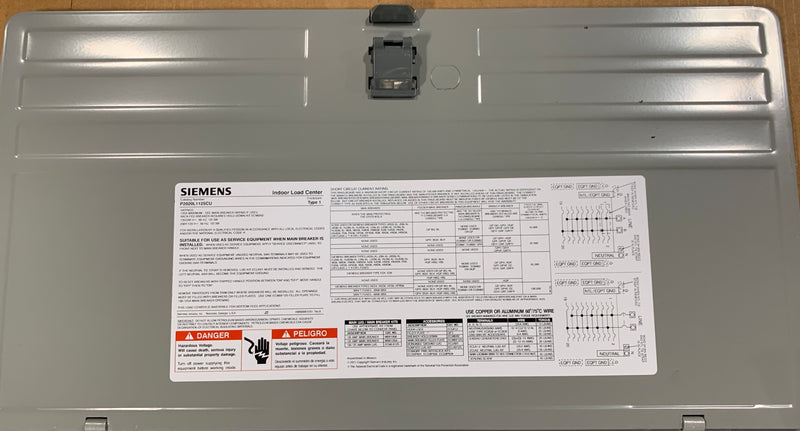 Siemens PL Series Load Center P2020L1125CU 1 Phase 20 Circuits