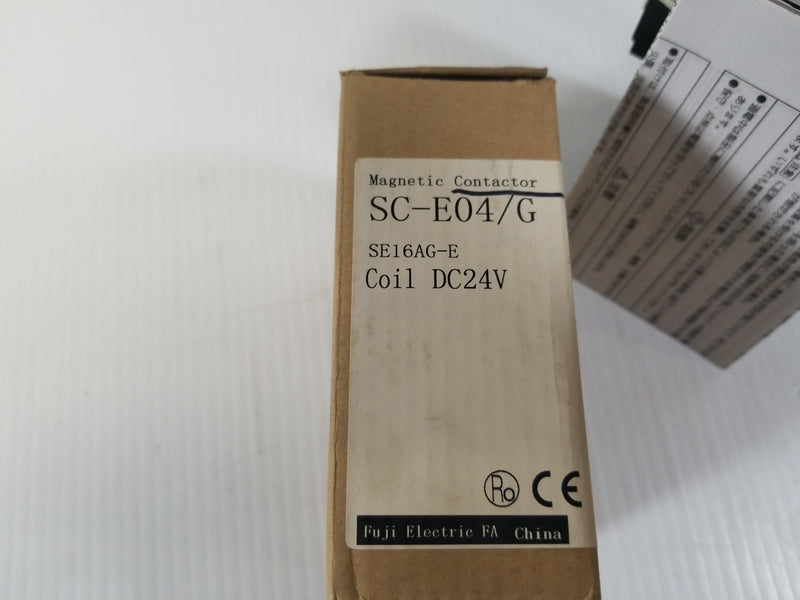 Fuji SC-E04/G Electrical Contactor 24VDC