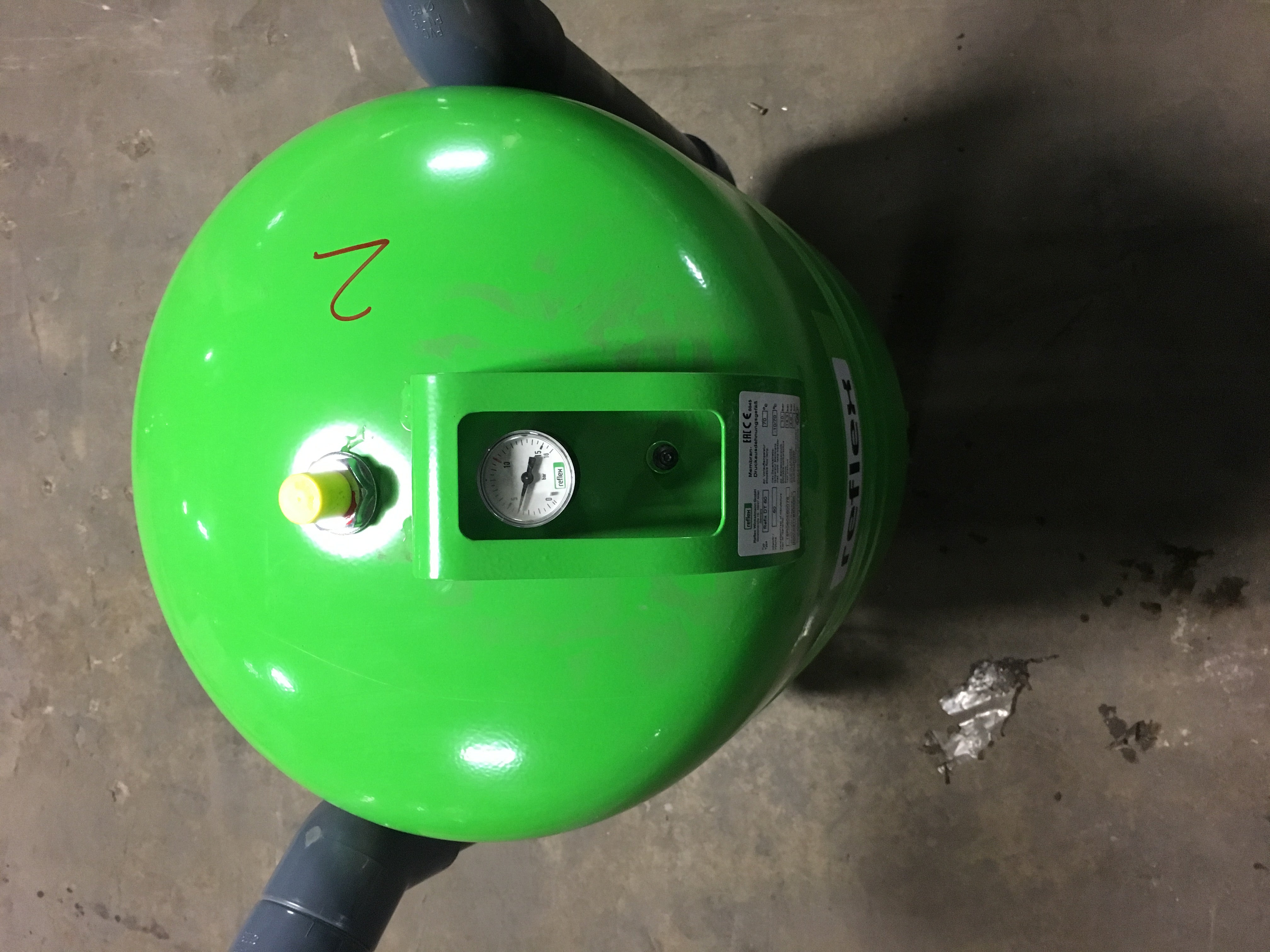 Reflex Refix DT 60 Flow Through Vessel 14,3 bar