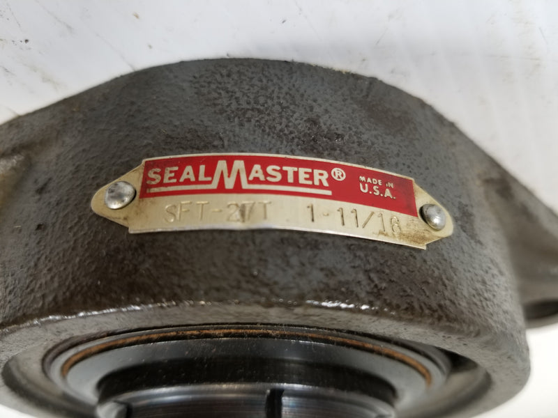 SealMaster SFT-27T Flange Mount Bearing 1-11/16" Bore