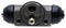 Raybestos Drum Brake Wheel Cylinder PG Plus Professional Grade Rear WC37564