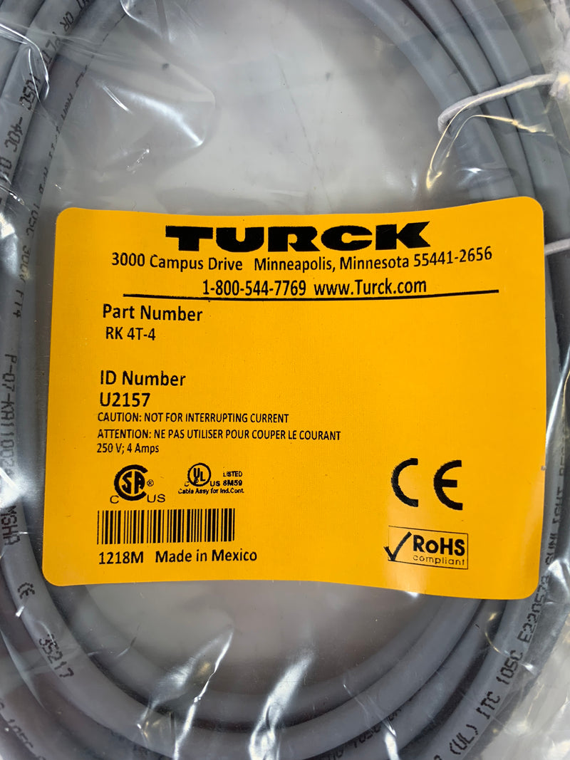 Turck Cable RK 4T-4 U2157