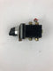 Fuji 70C-IB 70C-IA Selector Switch Black with On/Off Selection 600VAC