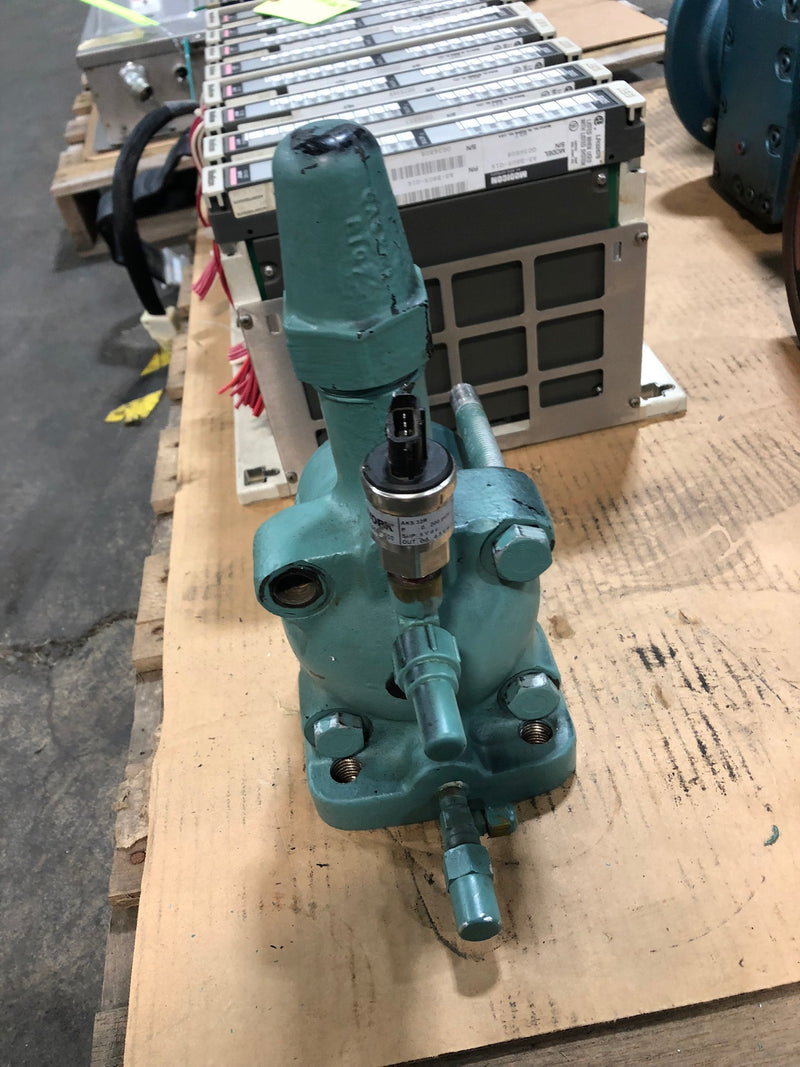 Mueller A-6203 Pressure Relief Valve with Transmitter 200 PSI 4.5/5VDC