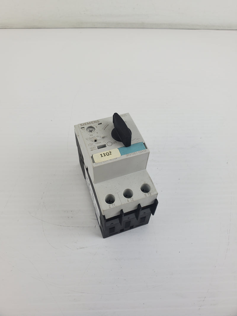 Siemens 3RV1021-1KA10 Motor Starter Circuit Breaker