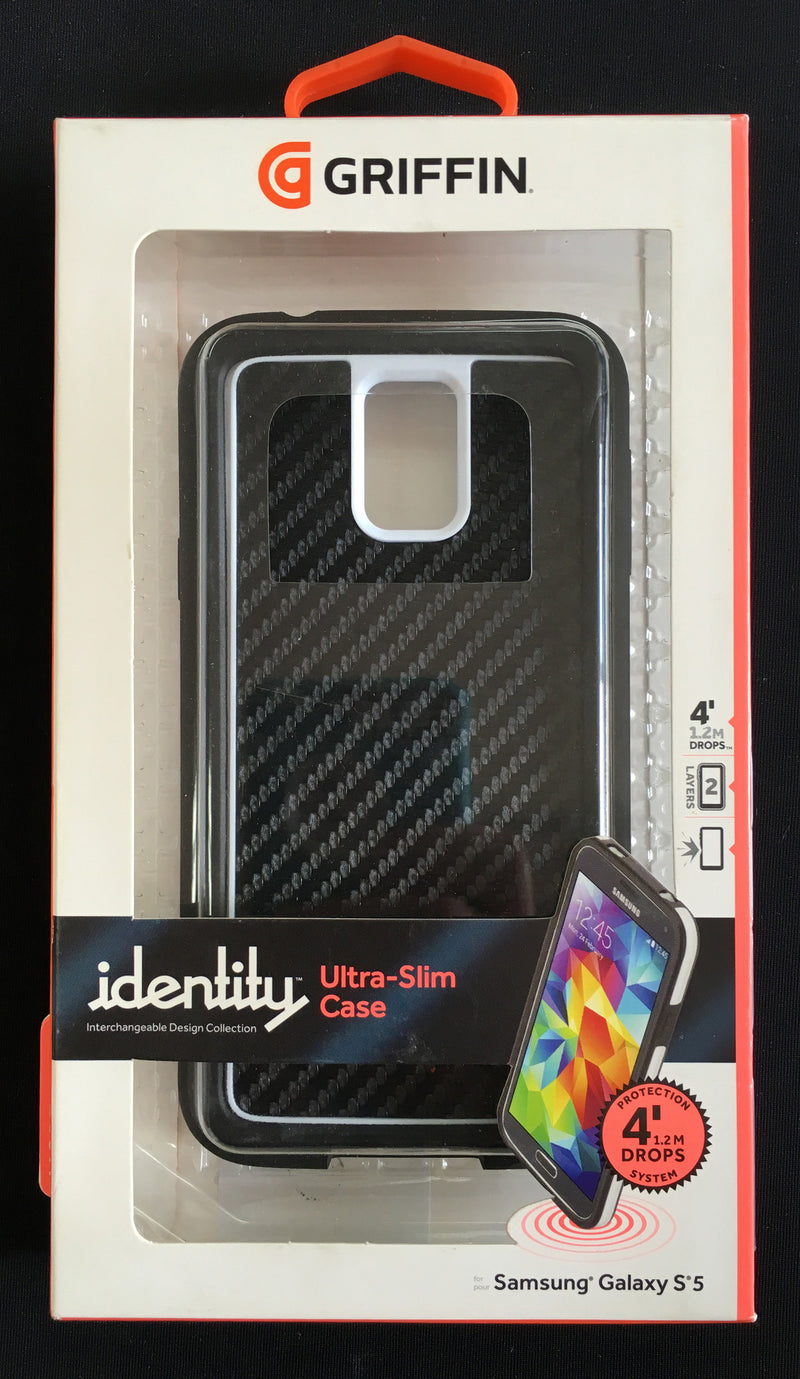 Griffin Identity Samsung Galaxy S5 Case- Black - Consumer Products - Metal Logics, Inc. - 1