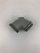 Appleton 2ST Conduit Adapter 90 Degree Iron Elbow 2" Inside Diameter