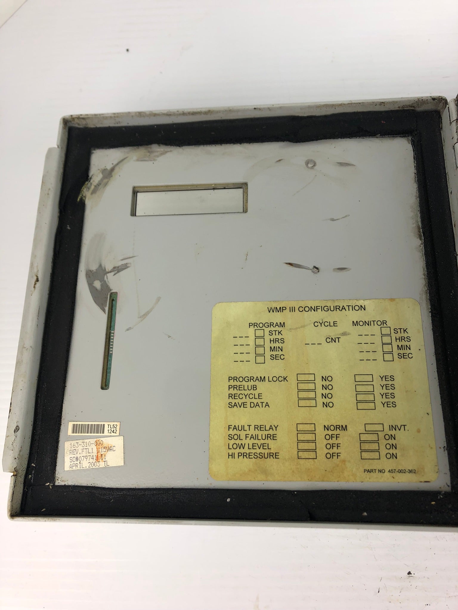 Lubriquip 163-310-000 Maxi-Monitor Mark-III Universal Controller
