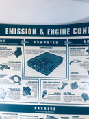Standard Emissions & Engine Controls Laminated Shop Poster Blue Streak 20 x 15