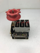 Allen-Bradley 194RF-NC030* Ser A Fused Disconnect Switch Mounted No Top Cover