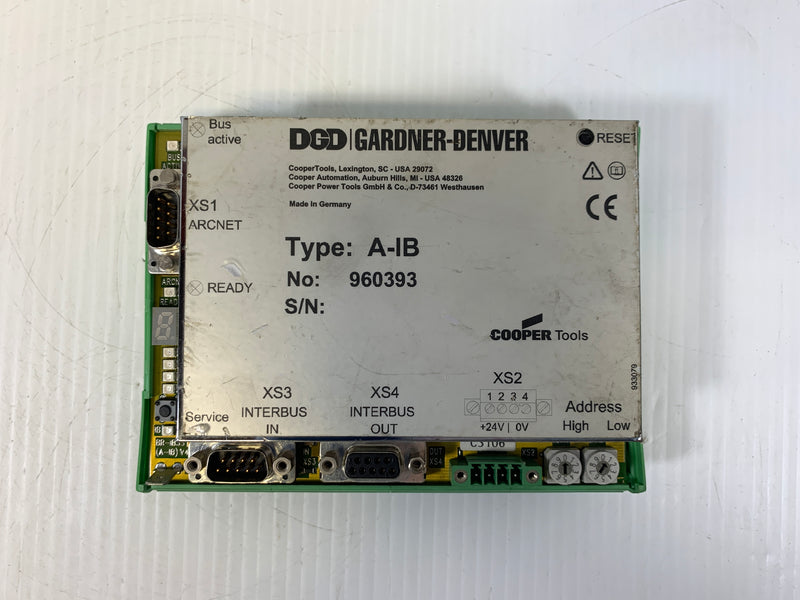 Gardner Denver Arcnet A-IB 960393