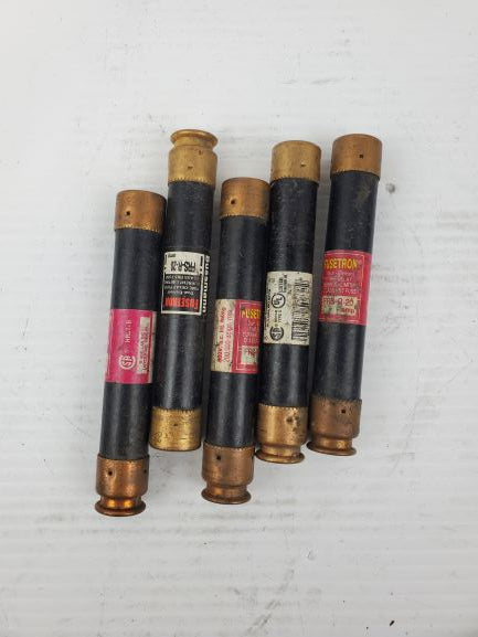 Fusetron FRS-R-20 Dual Element Time Delay Fuse (Lot of 5)