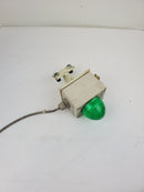 Green Safety Light Operation OK With Bracket - No Cord