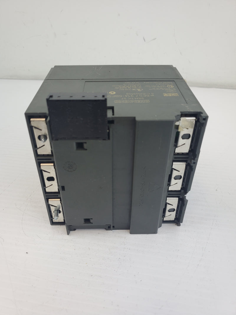 Siemens 6ES7 314-6BF00-0AB0 Control Module Unit