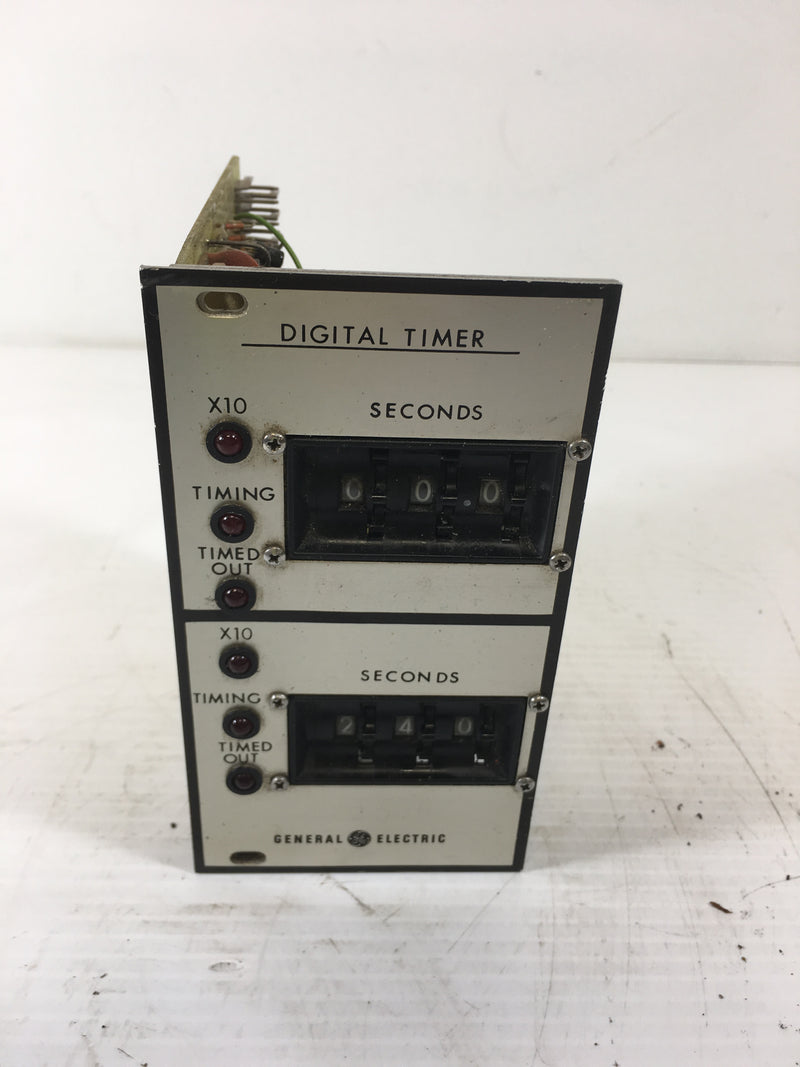 General Electric Digital Timer Miniswitch 7-6-202 B 3 Digit