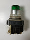 Allen Bradley 800T-PB16 Series N Pilot Light Push Button Green Lens