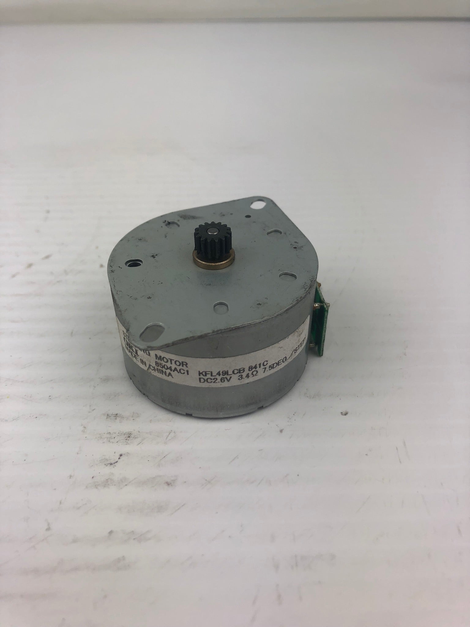 OKI 8504AC1 Stepping Motor KFL 49LCB841C Pulled From OKI Printer