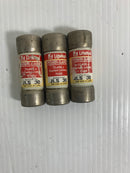 Lot of 3 Littlefuse Current Limiting Fuse JLS 30 600 VAC