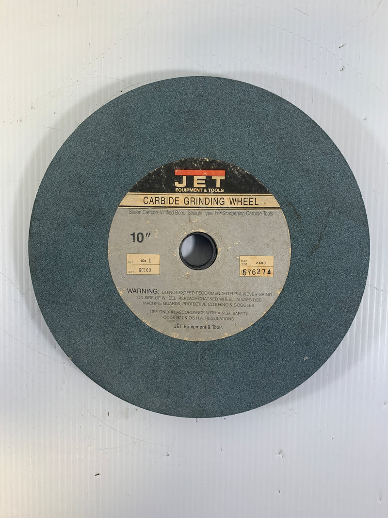 Jet Carbide Grinding Wheel GC100 10"