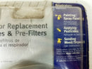 MSA Safety Respirator Replacement Cartridge and Pre-Filters OSHA NIOSH