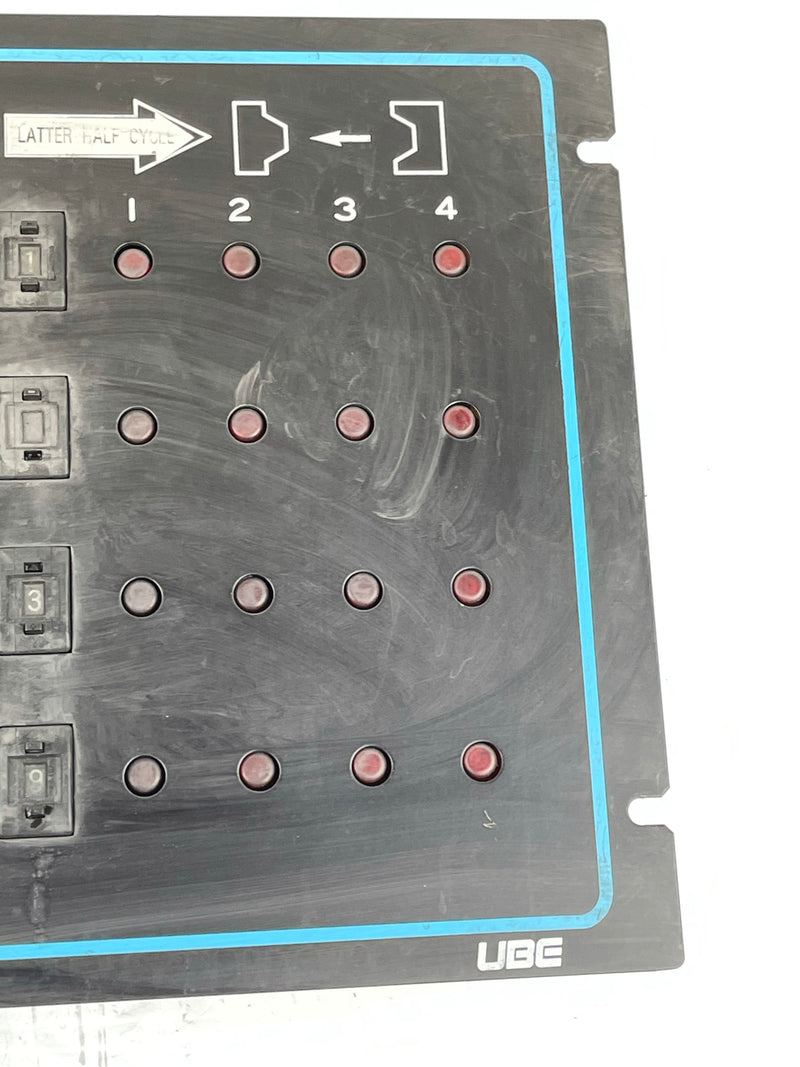 UBE Control panel Cycle Select 1044 283 1995-11-20