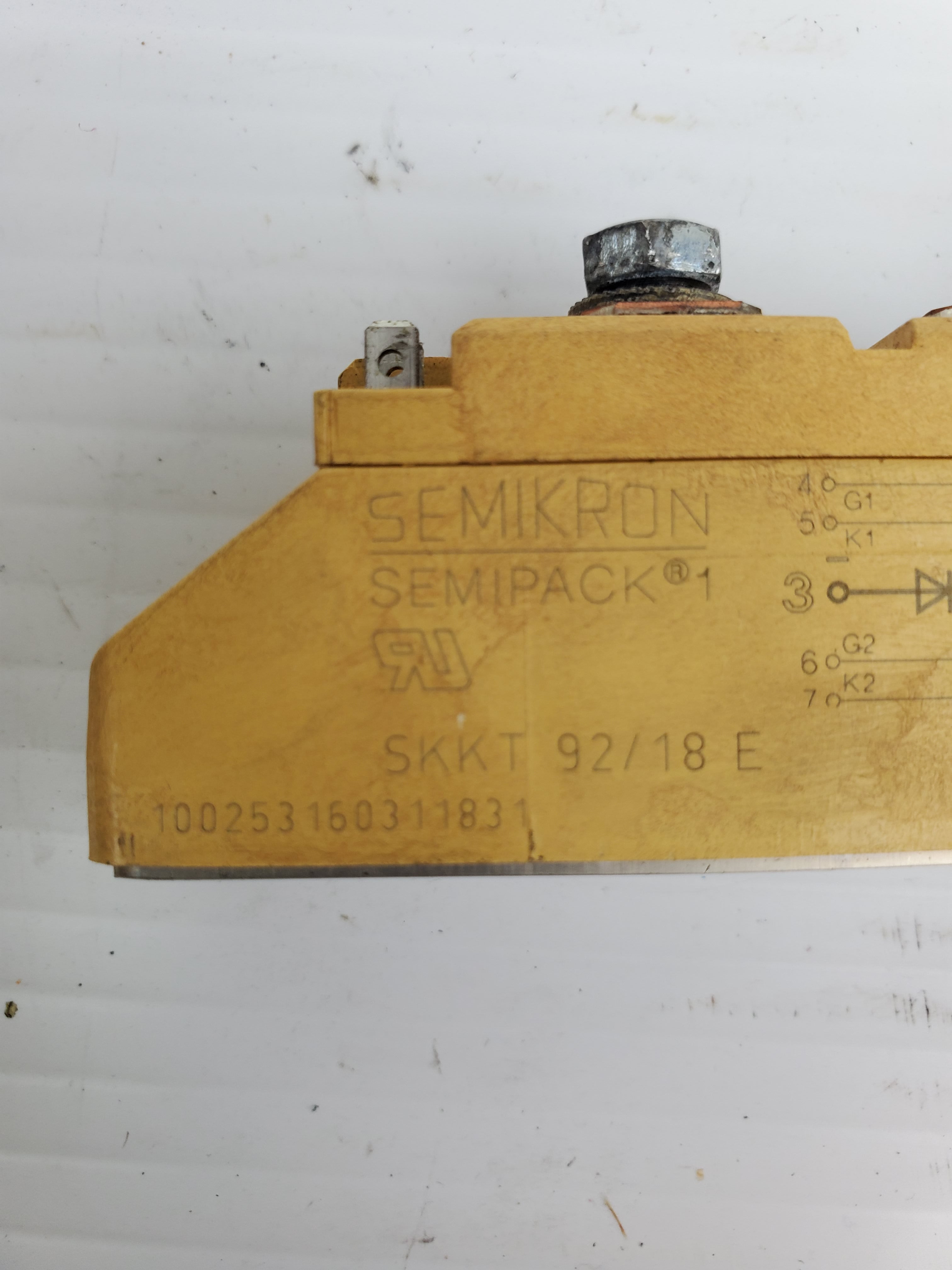 Semikron Semipack 1 SKKT 92/18 E Module 06357 R 100253160311831 (Lot of 6)