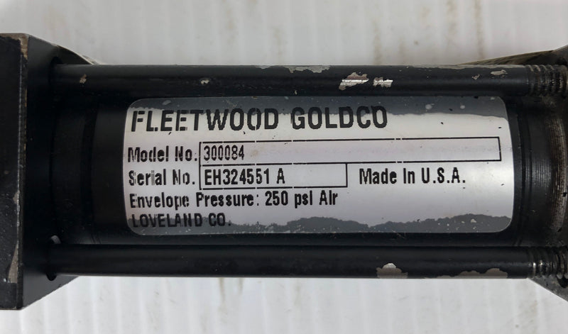 Fleetwood Goldco Pneumatic Cylinder 300084 250 PSI