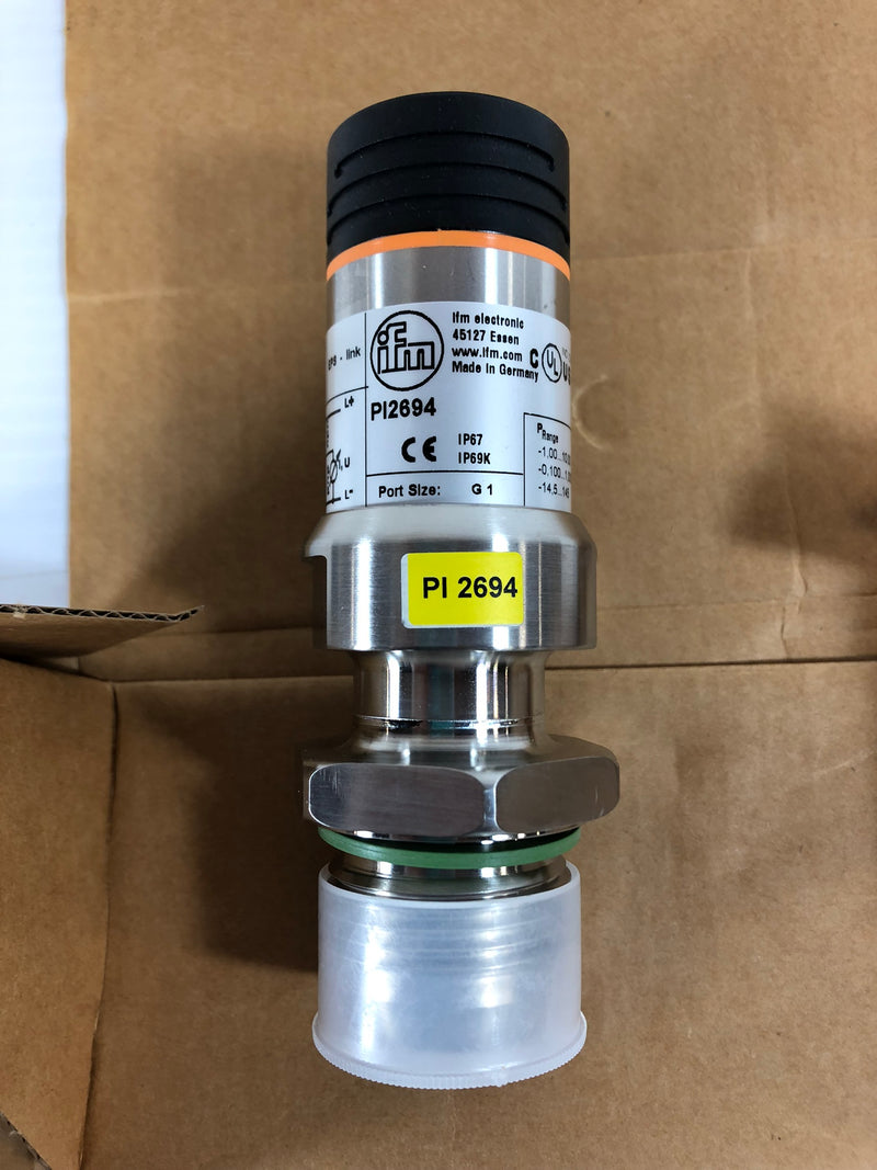 IFM Electronic PI2694 Efector 500 Pressure Sensor PI-010-REA01-MFRKG/US/ /P