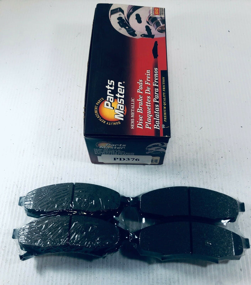 Parts Master Semi-Metallic Brake Pads MD376 PD376