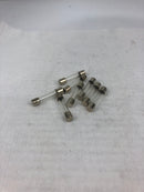 Bussman 3A 250V Fast Acting Glass Fuses - Lot of 8