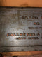 Vintage Industrial Cast Iron Plaque Grand Rapids Gallmeyer & Livingston Vogler