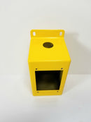 Metal Electrical Enclosure Electronics Box 6-3/8" L x 3" W Safety Yellow