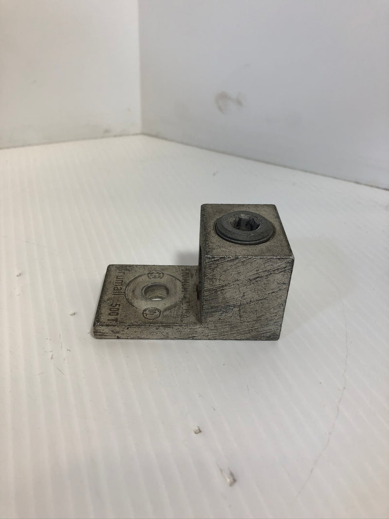 Rumall 500MCM-4 CU9AL Aluminum Mechanical Terminal Lug 500T