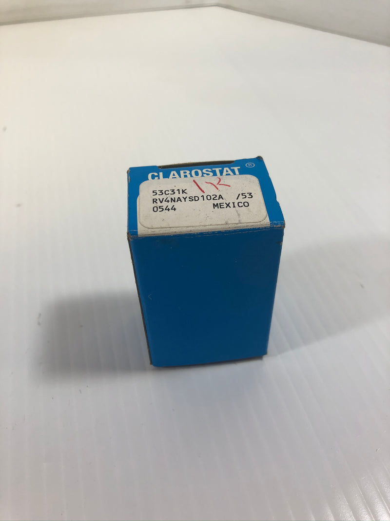 Clarostat Potentiometer 53C31K