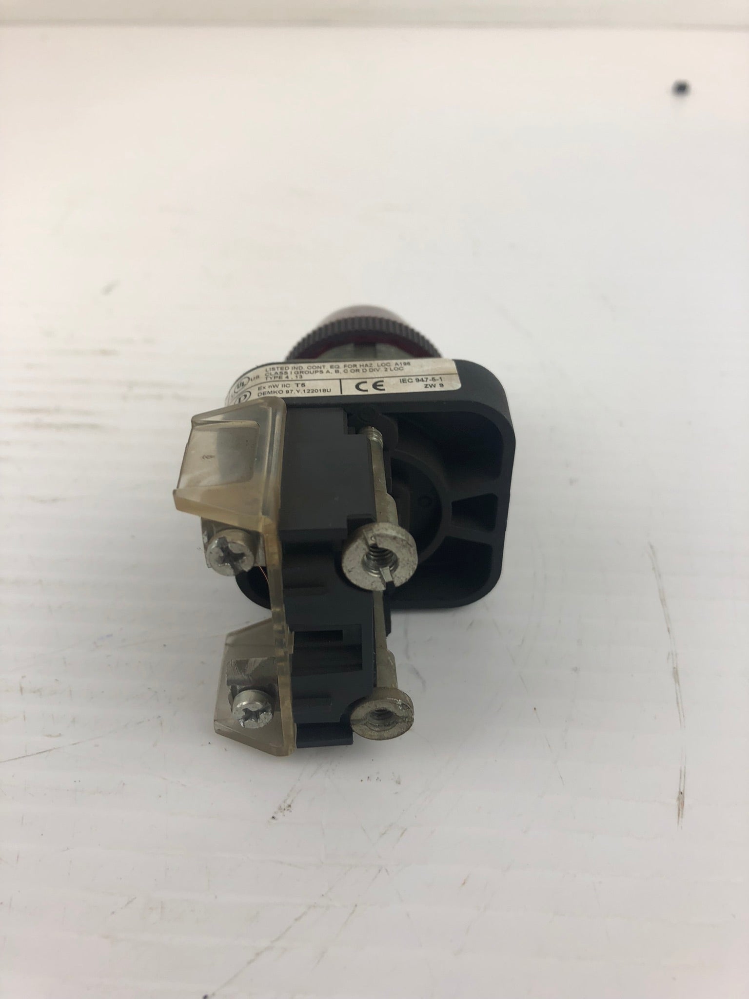 Allen-Bradley 800T-Q24R Ser T Red Pilot Light/ Indicator Light 24VAC/DC