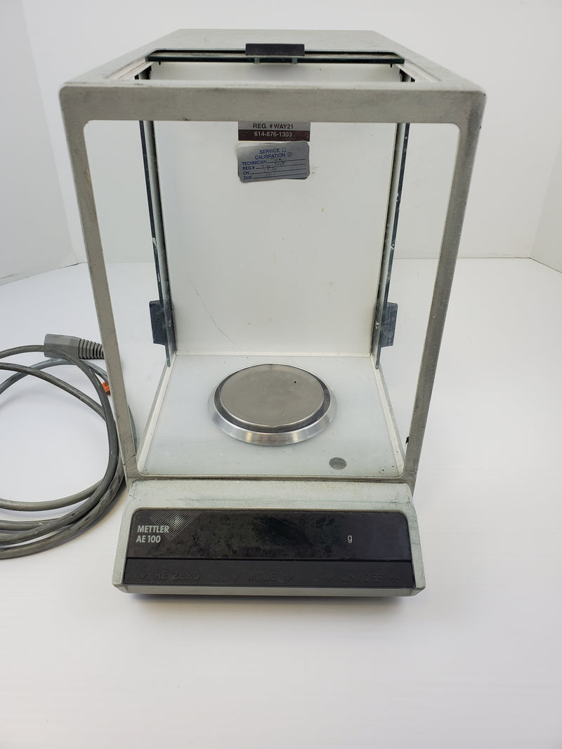 Mettler AE100-S Analytical Balance SNR L14490 - Tested Powers On