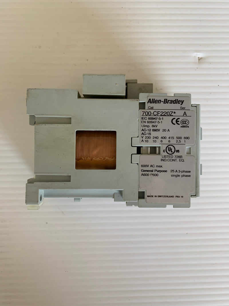 Allen-Bradley 700-CF220Z Series A Relay