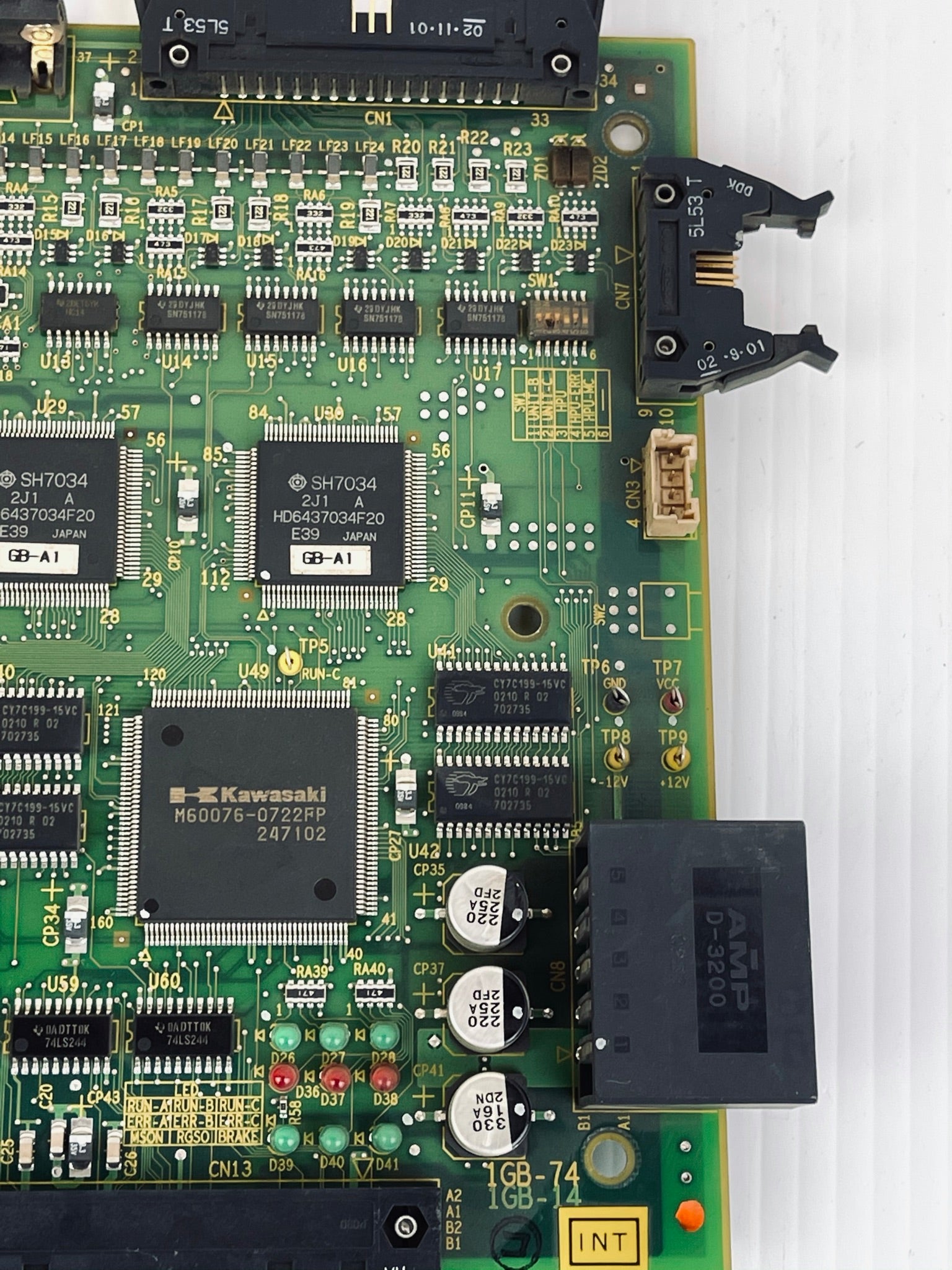 Kawasaki Circuit Board 1GB-84 1646 GB-CN12 CN13 50999-1599R10 M60076-0722
