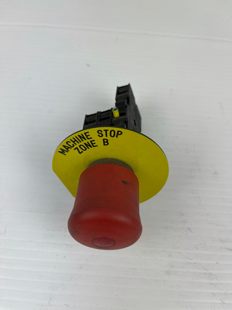 Red Push Button With 4 Relays M22-K10 M22-K01