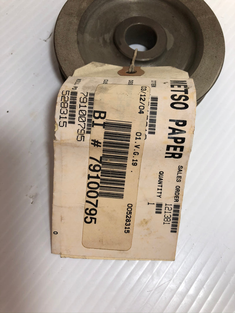 Metso Paper 4" Pulley Sheave 1D13019