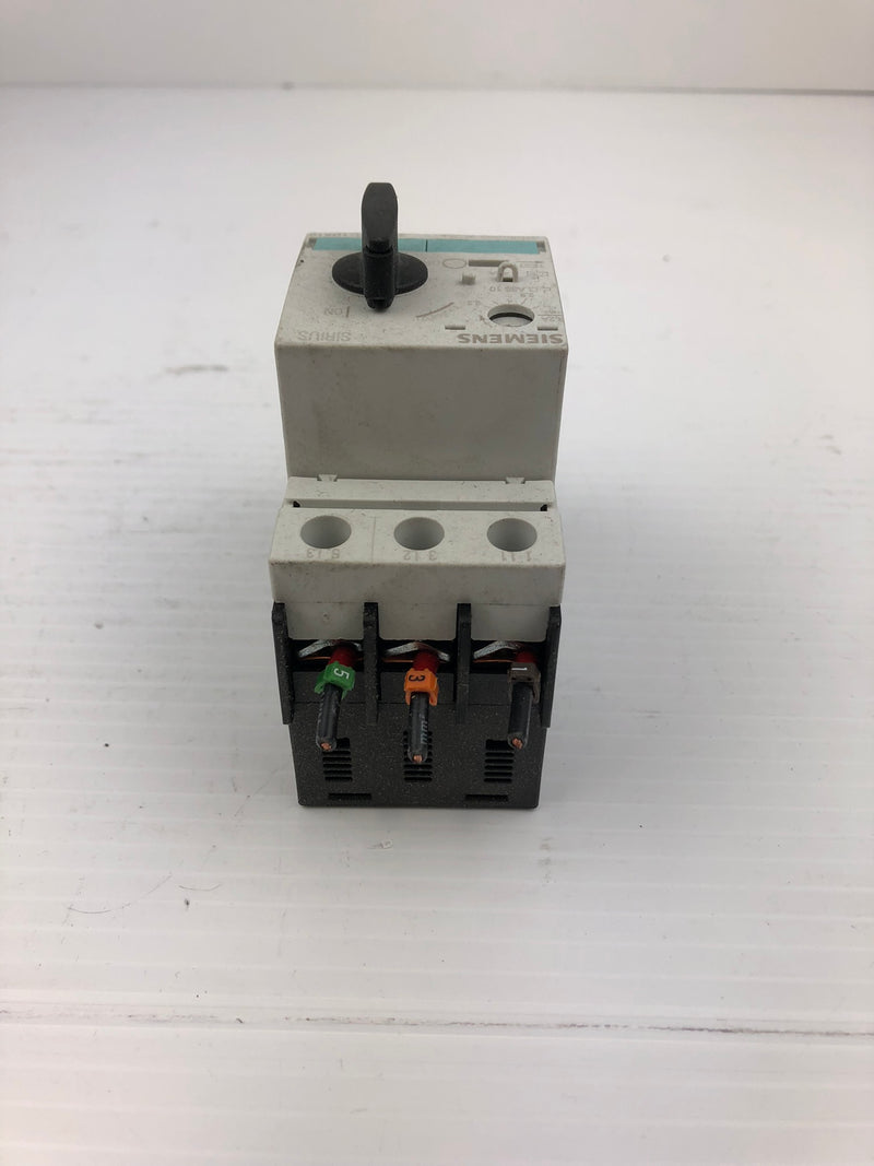 Siemens Sirius 3R 3RV1021-1DA10 Motor Starter Circuit Breaker