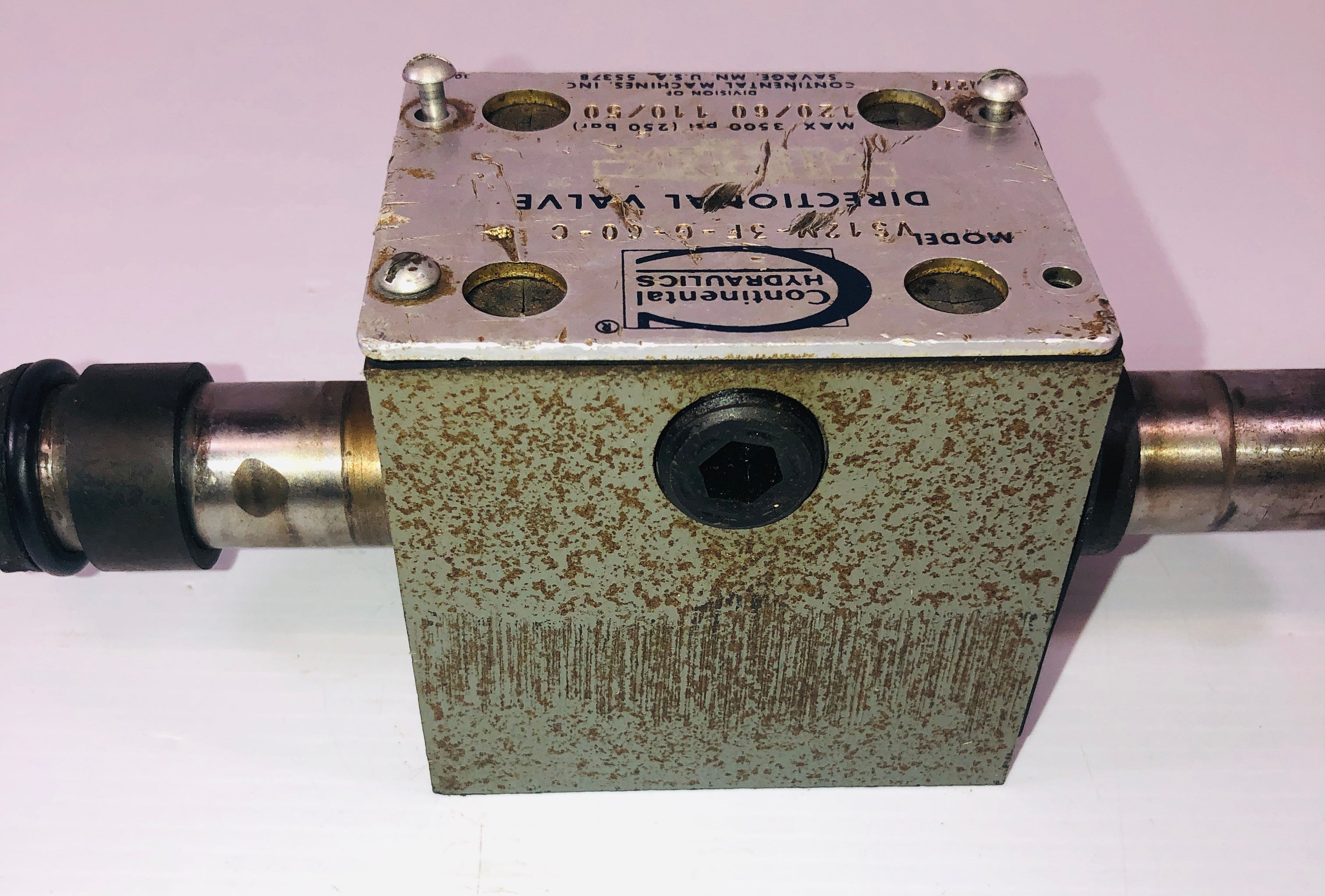Continental Hydraulics VS12M-3F-G-60-C Directional Valve