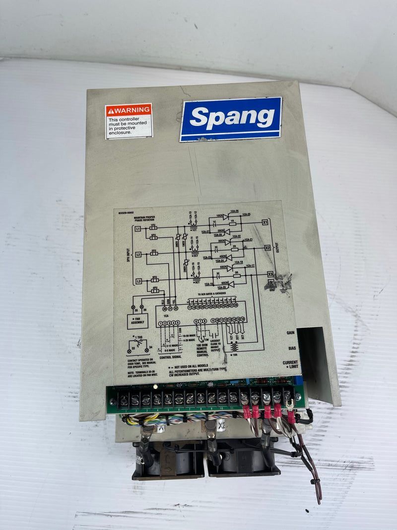 Spang Power Control FC7G5-B-2101A10 83 KVA Input 480V, 3PH, 60HZ