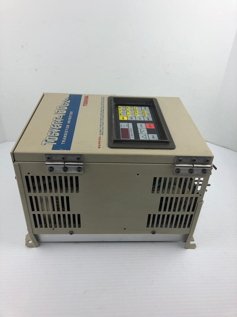 Toshiba VT130G2+4055 Transistor Inverter Tosvert-130G2+ 5.5KVA 5HP - Bent Case