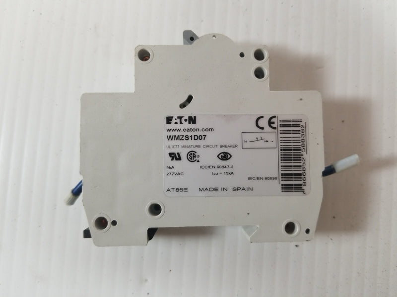 Eaton WMZS1D07 1-Pole 7A Circuit Breaker