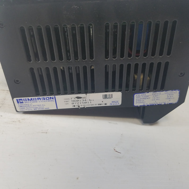 Emerson FX-455 Positioning Servo Drive